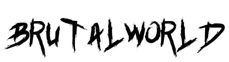 Brutalworld  Fuentes Gratis Descargar