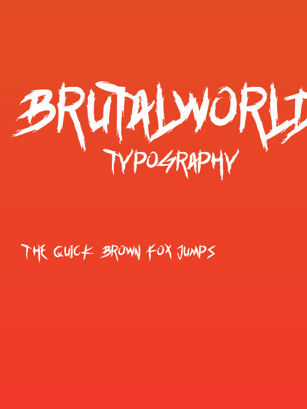 Brutalworld Poster