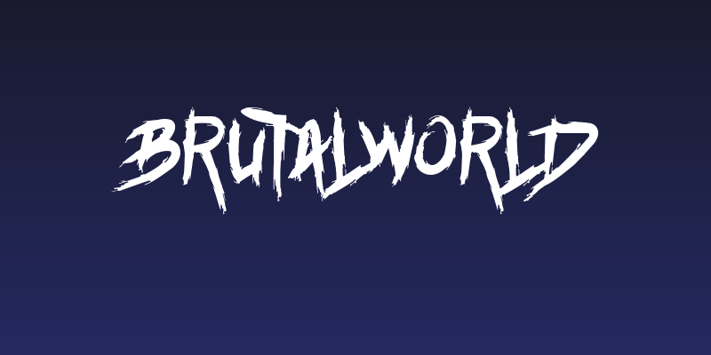 Brutalworld Social Header
