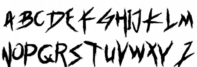 Brutalworld Caratteri MINUSCOLO