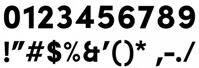 Brutel Black Font OTHER CHARS