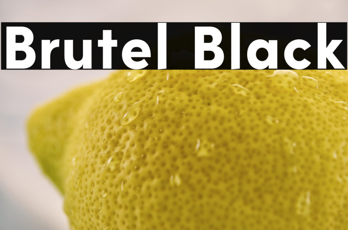 Brutel Black Example 3
