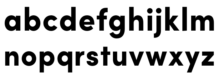 Brutel Black Font LOWERCASE