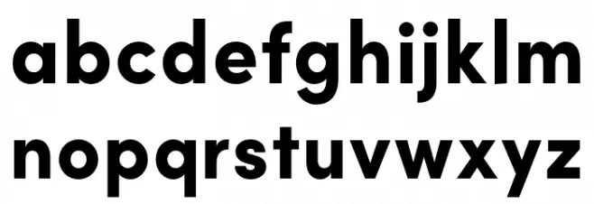 Brutel Black خط أحرف صغيرة