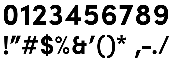 Brutel Extra Bold Font OTHER CHARS