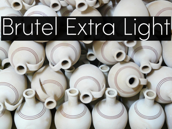 Brutel Extra Light Example 3