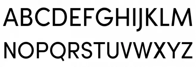 Brutel Medium Schriftart Groß