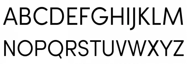 Brutel Regular Schriftart Groß