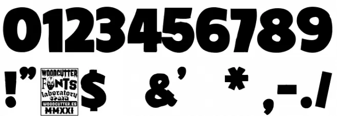 Brutus Academy Font OTHER CHARS