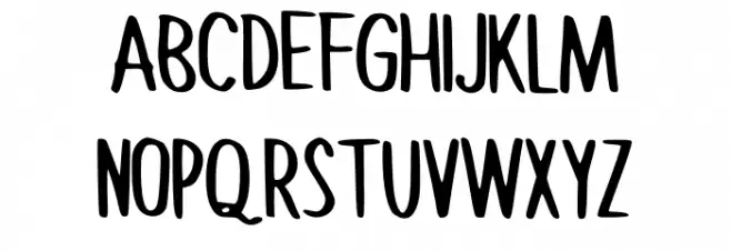Bruzh Medium Шрифта ВЕРХНИЙ