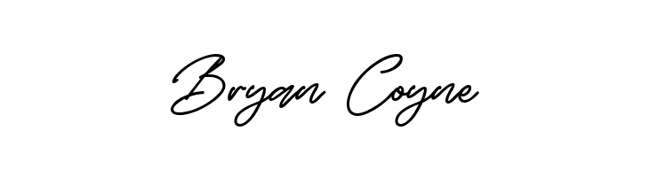 Bryan Coyne Caratteri