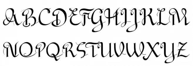 Bryana Aningsih Shara 字体 大写