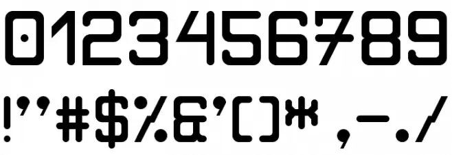 Brynda1231 Sans Regular Font OTHER CHARS