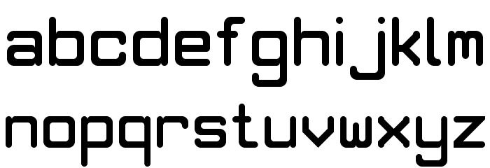 Brynda1231 Sans Regular Font LOWERCASE