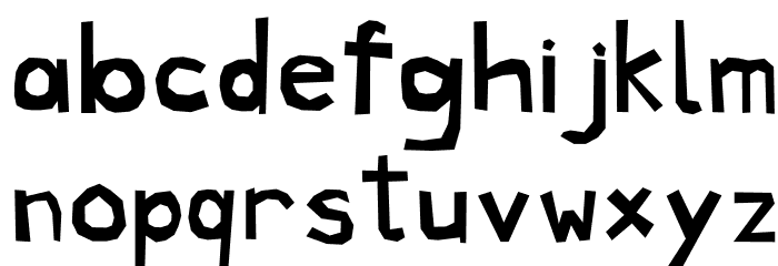 Brynda1231 normal Font LOWERCASE