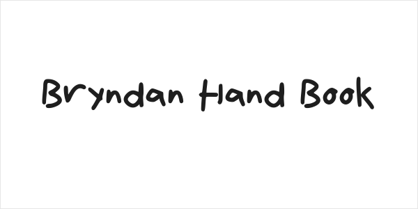 Bryndan Hand Book Logo