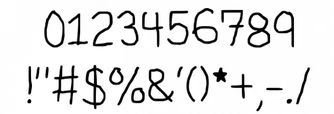 Bryndan Unifont Book Font OTHER CHARS