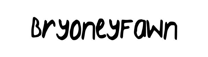 BryoneyFawn  Fuentes Gratis Descargar