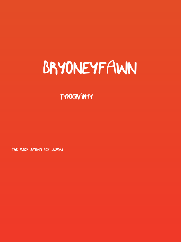 BryoneyFawn Poster