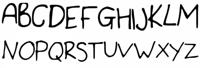 Bryonys_Handwriting_Thin خط أحرف كبيرة