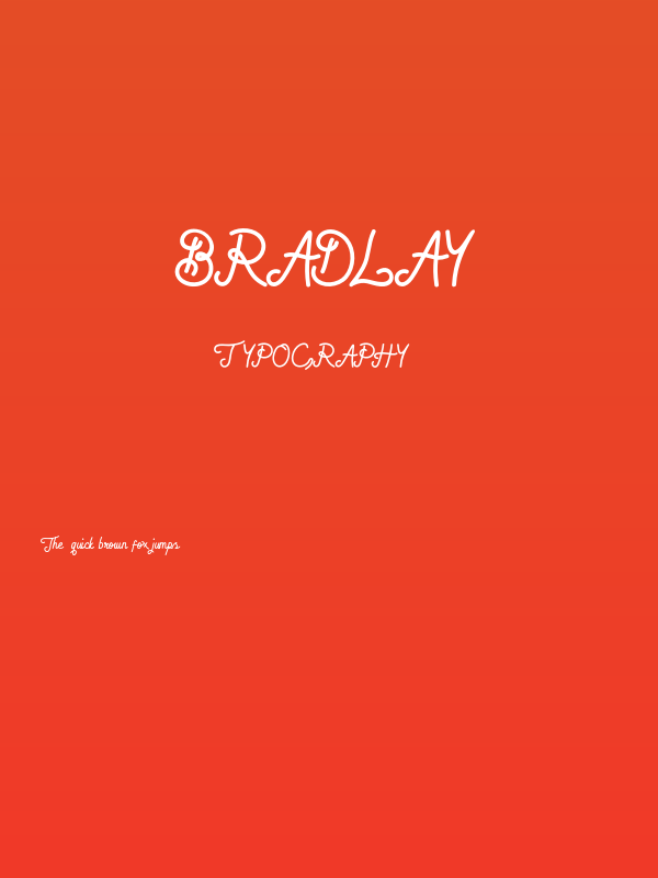 bradlay Poster
