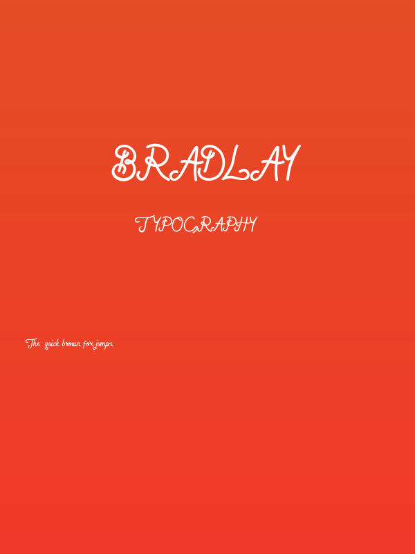 bradlay Poster