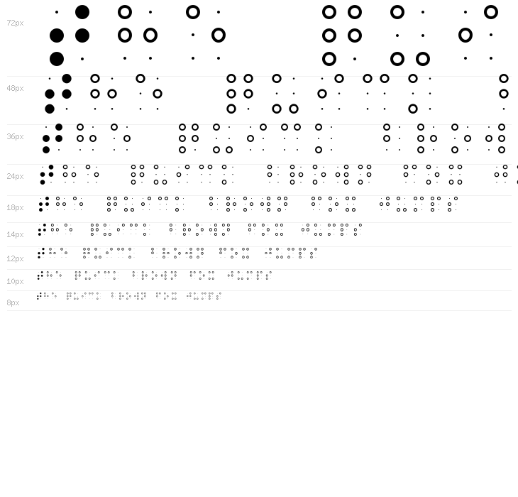 braille grid hc Waterfall