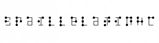 braille latin hc  免费字体下载