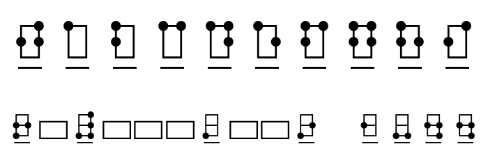 braille latin hc Schriftart Anderer Schreiben