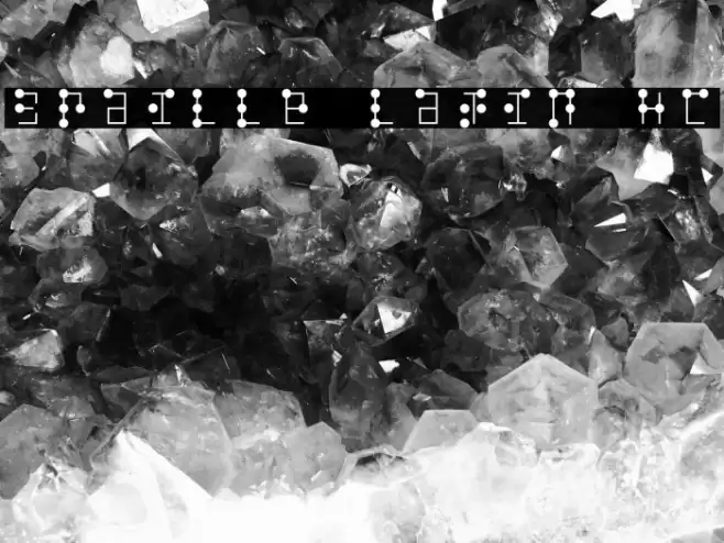 braille latin hc Font examples