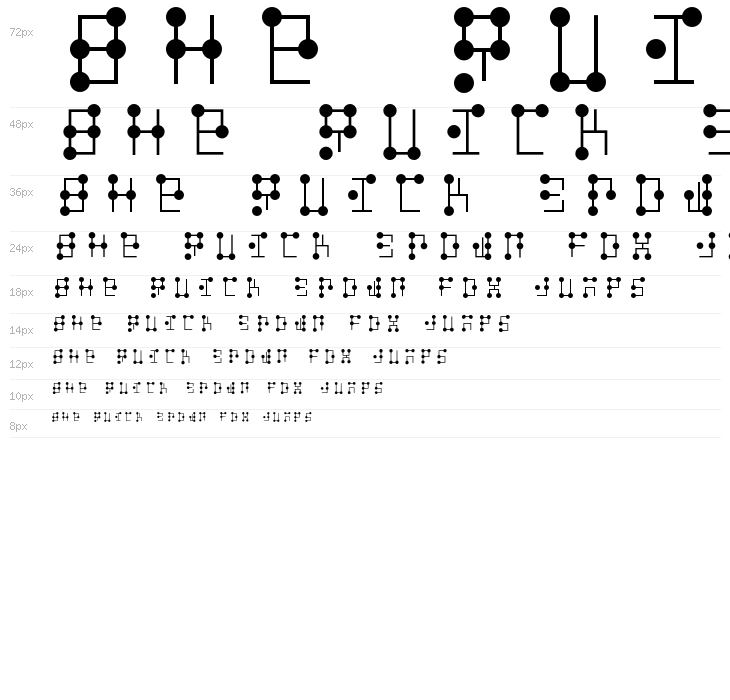 braille latin hc Waterfall