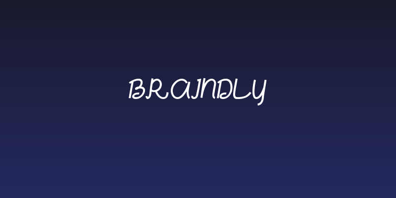 braindly Social Header