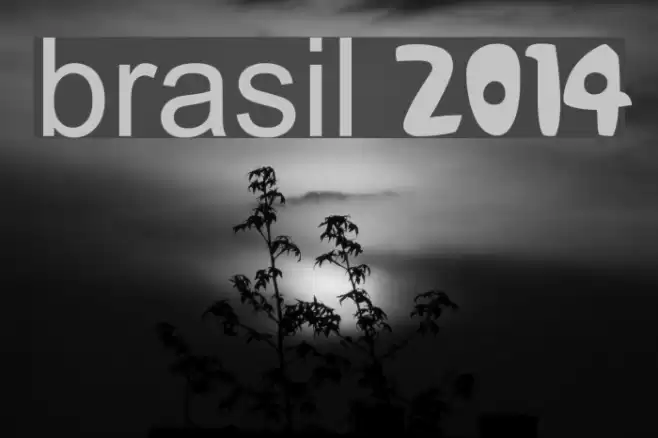 brasil 2014 Шрифта examples