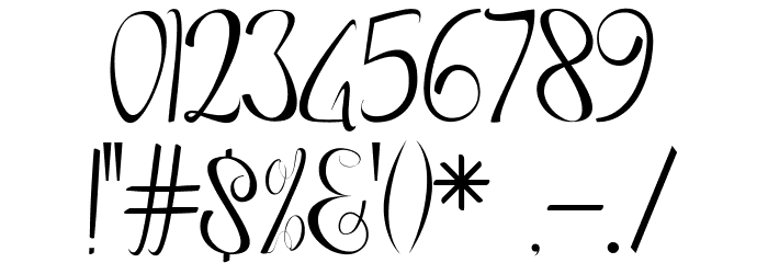 brazilian free Font OTHER CHARS