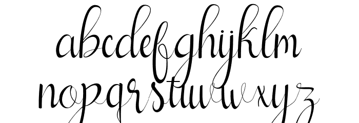 brazilian free Font LOWERCASE