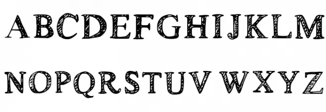 bread and circus Schriftart Groß