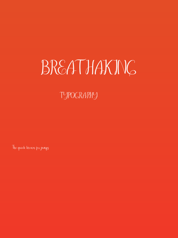 breathaking Poster