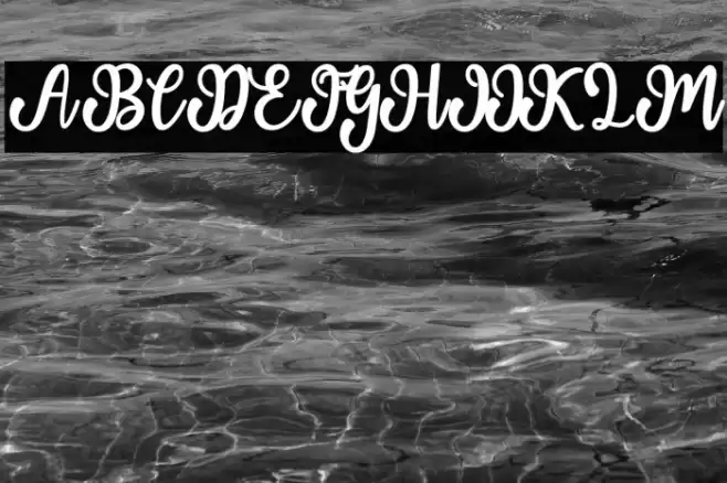 breather Font examples