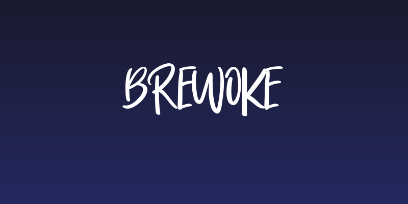 brewoke Social Header