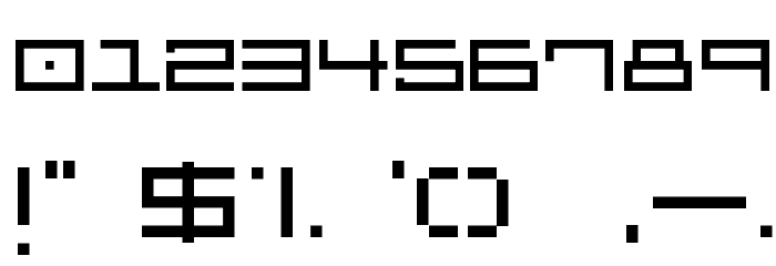 brickle Font OTHER CHARS