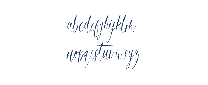 bridesmaid Lowercase