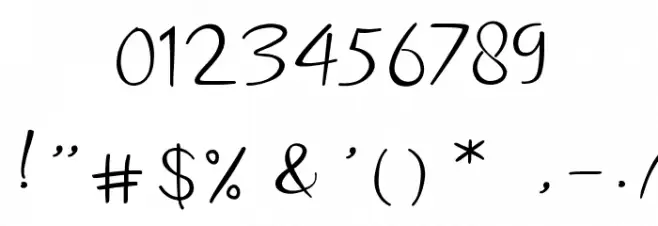 bridgetown Font OTHER CHARS