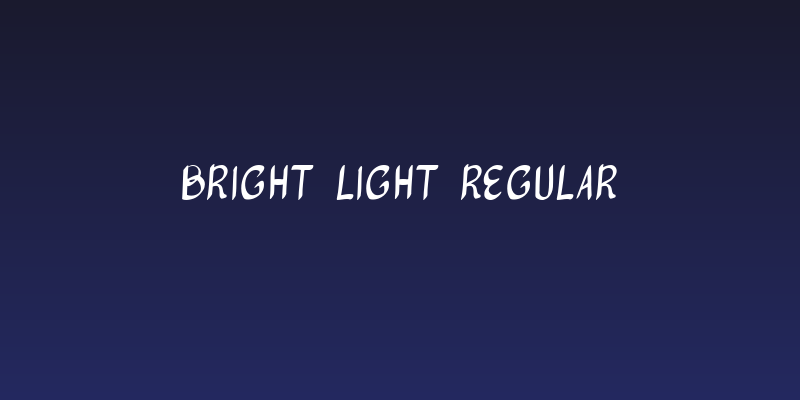 bright light Regular Social Header