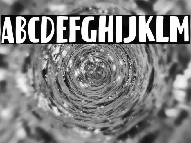 bright little star Regular Font examples