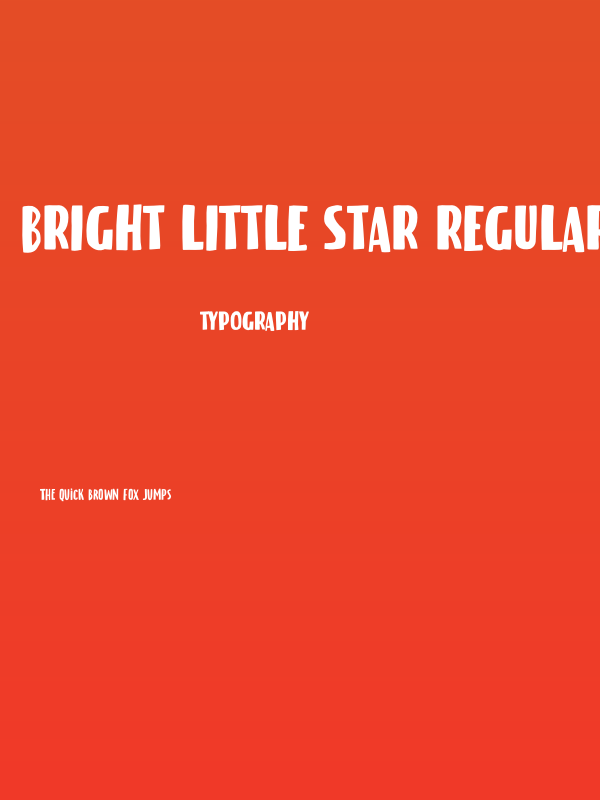 bright little star Regular Poster