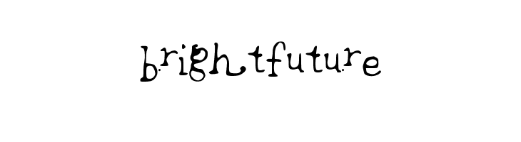 brightfuture  Frei Schriftart Herunterladen