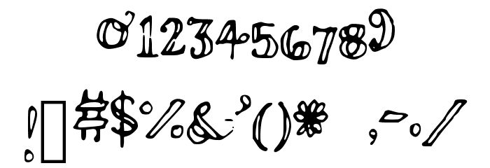 brightfuture Font OTHER CHARS