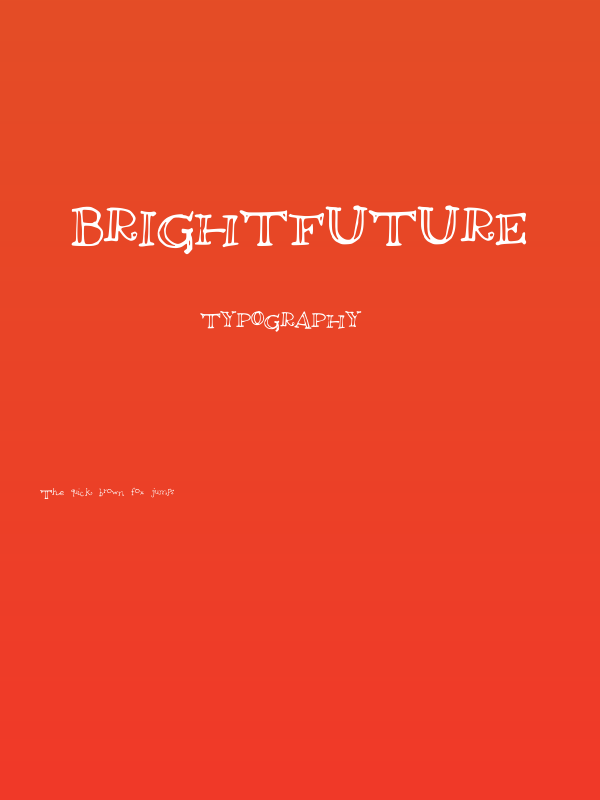 brightfuture Poster