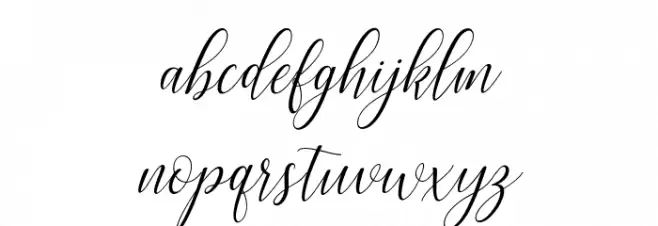 brillyo-Slant Font LOWERCASE