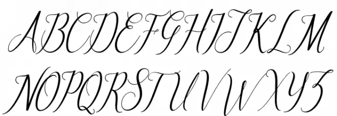 brillyo-Slant Schriftart Groß